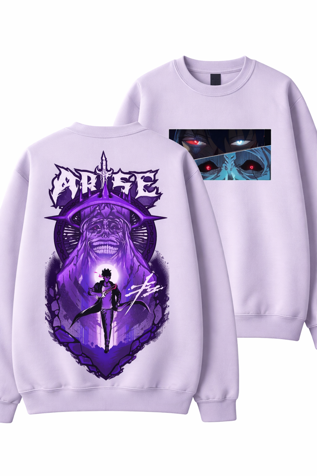 Sung Jinwoo “Arise” Sweatshirt | Solo Leveling Anime Premium Streetwear